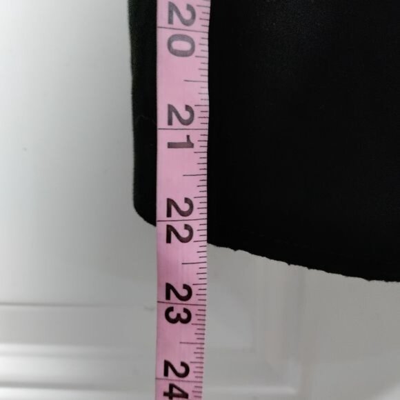 Haute Monde Black Faux Fur Waterfall Jacket With Zipper Details & Faux Suede L - Picture 8 of 12